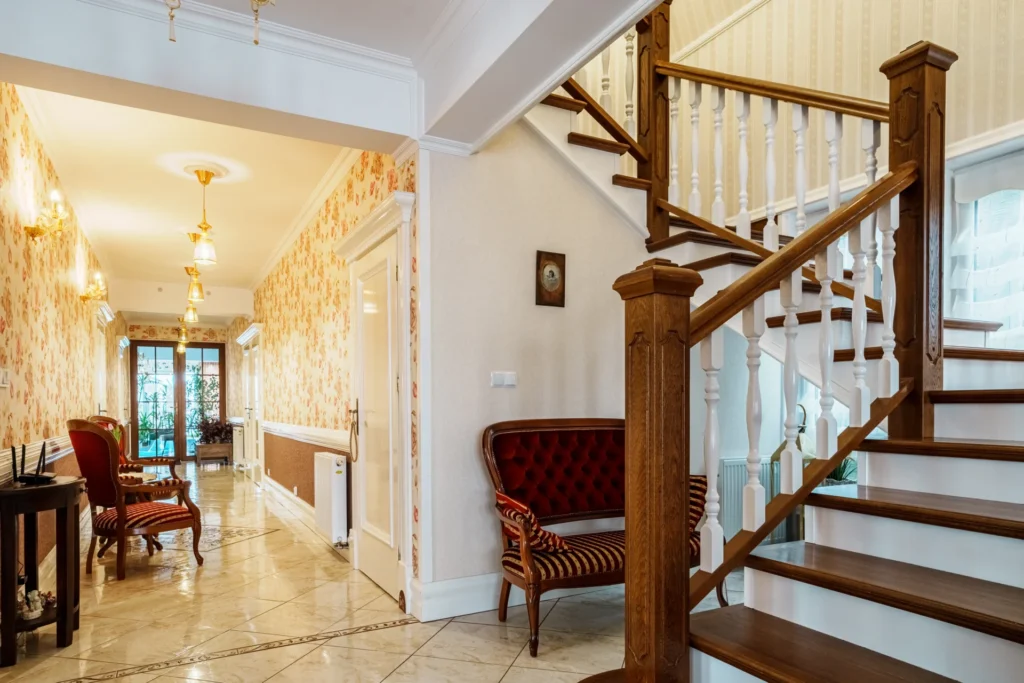 Eleganckie wnętrza – stylowe wykończenie, komfort i przestrzeń dopracowana w każdym detalu.